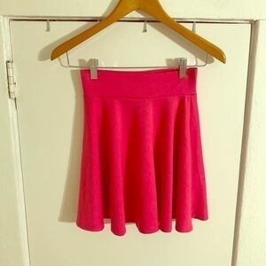 Solemio Pink Mini‎ Skater Skirt Size Small